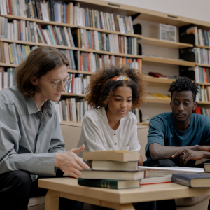 Teen Finals Studying